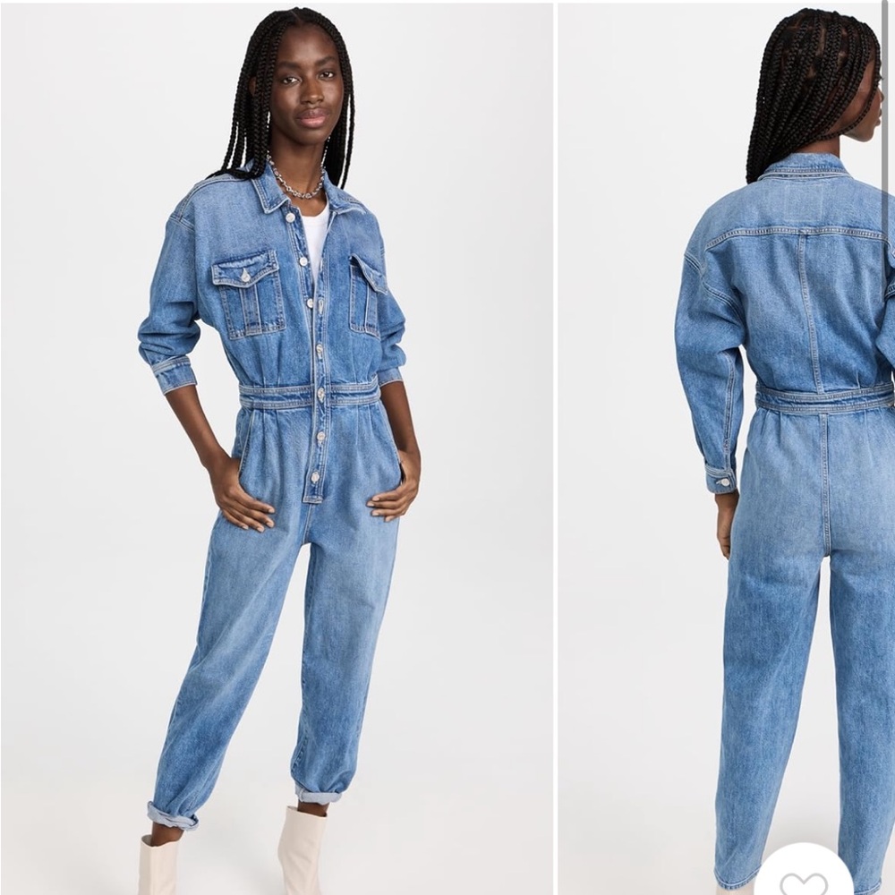 MOTHER Denim Jumpsuit